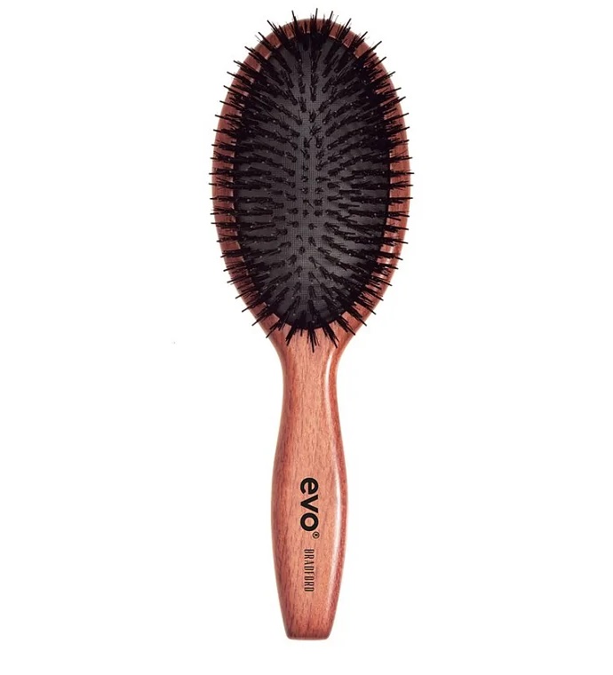 EVO Щетка [Брэдфорд] с комбинированной щетиной для причесок, 1 шт (EVO, brushes) evo щетка массажная [пит] с ионизацией для волос 1 шт evo brushes