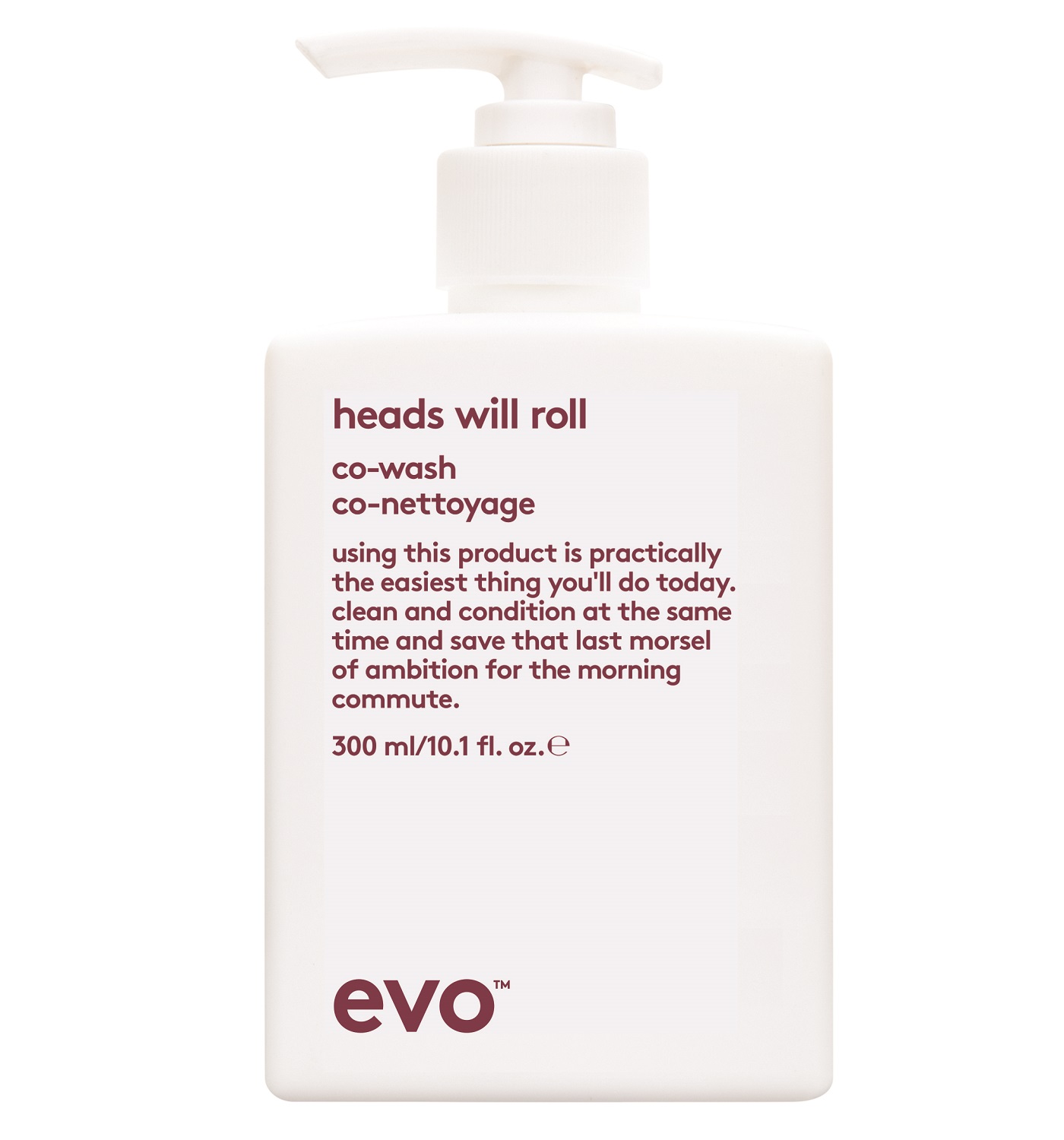 EVO Ко-вошинг [головокружительный] для вьющихся и кудрявых волос, 300 мл (EVO, curl)
