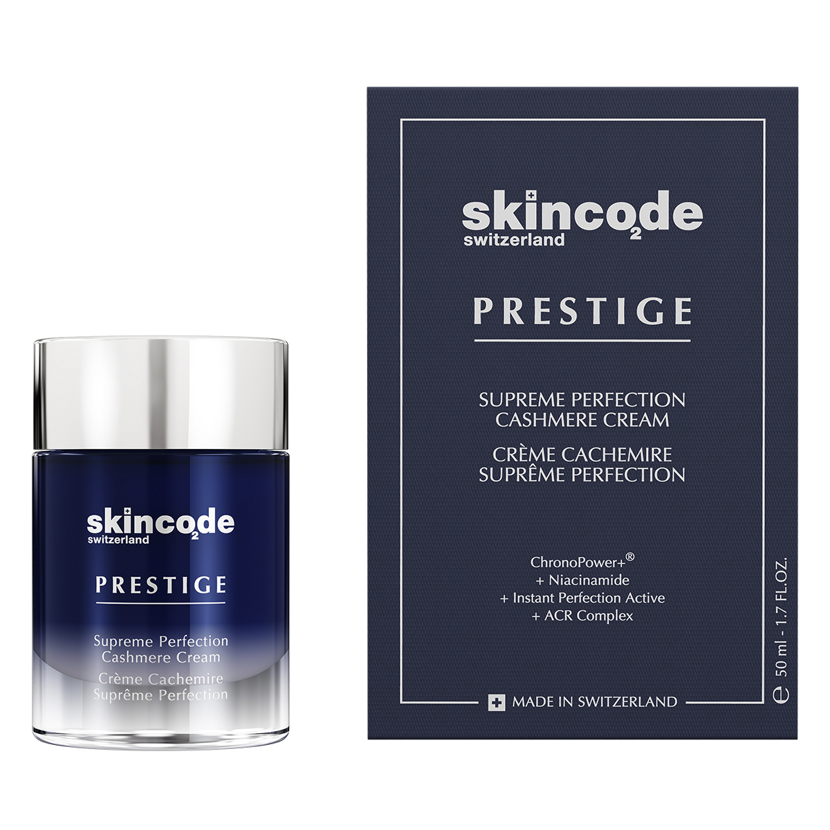 Скинкод Высокоэффективный крем-кашемир для совершенной кожи, 50 мл (Skincode, Prestige) фото 0