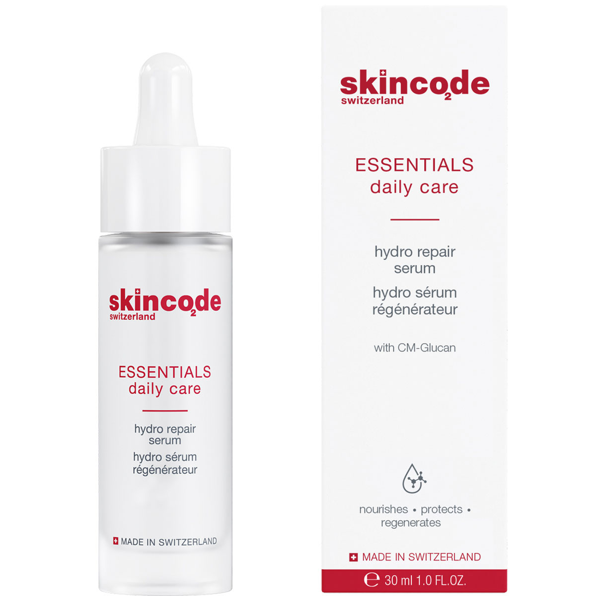 Skincode Увлажняющая восстанавливающая сыворотка, 30 мл (Skincode, Essentials Daily Care) skincode осветляющая сыворотка придающая сияние 30 мл skincode essentials alpine white