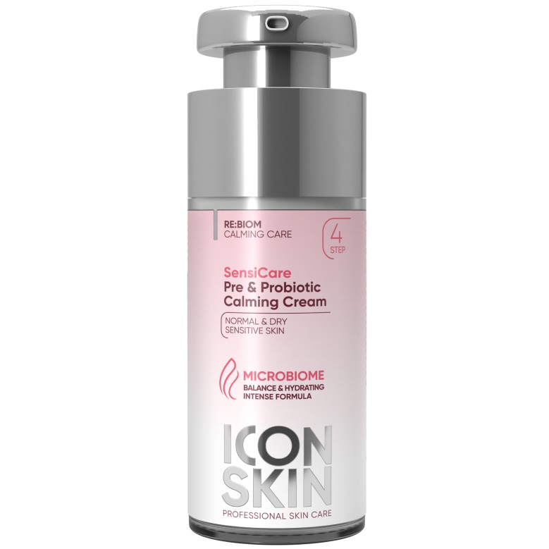 Icon Skin Успокаивающий крем с комплексом пре- и пробиотиков SensiCare, 30 мл (Icon Skin, Re:Biom)