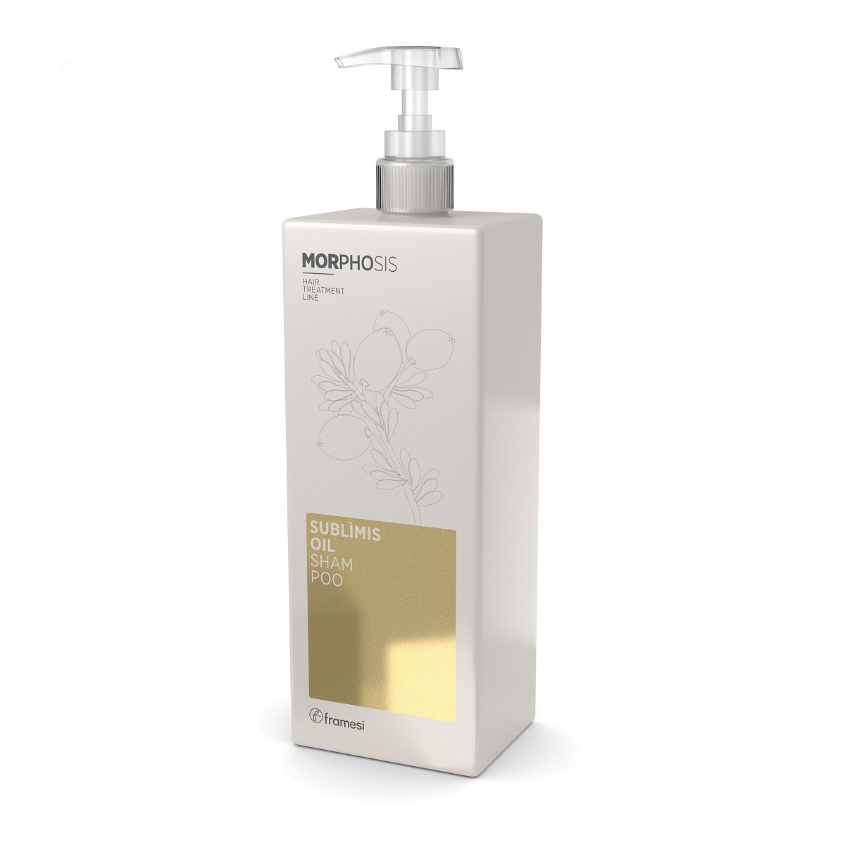 FRAMESI Шампунь для волос на основе арганового масла Sublimis Oil Shampoo, 1000  мл (FRAMESI, Morphosis)