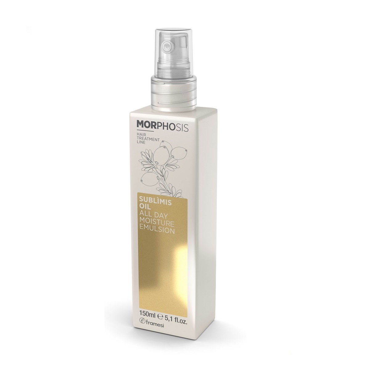

FRAMESI Увлажняющая эмульсия для волос Sublimis Oil All Day Moisture, 150 мл (FRAMESI, Morphosis), Morphosis