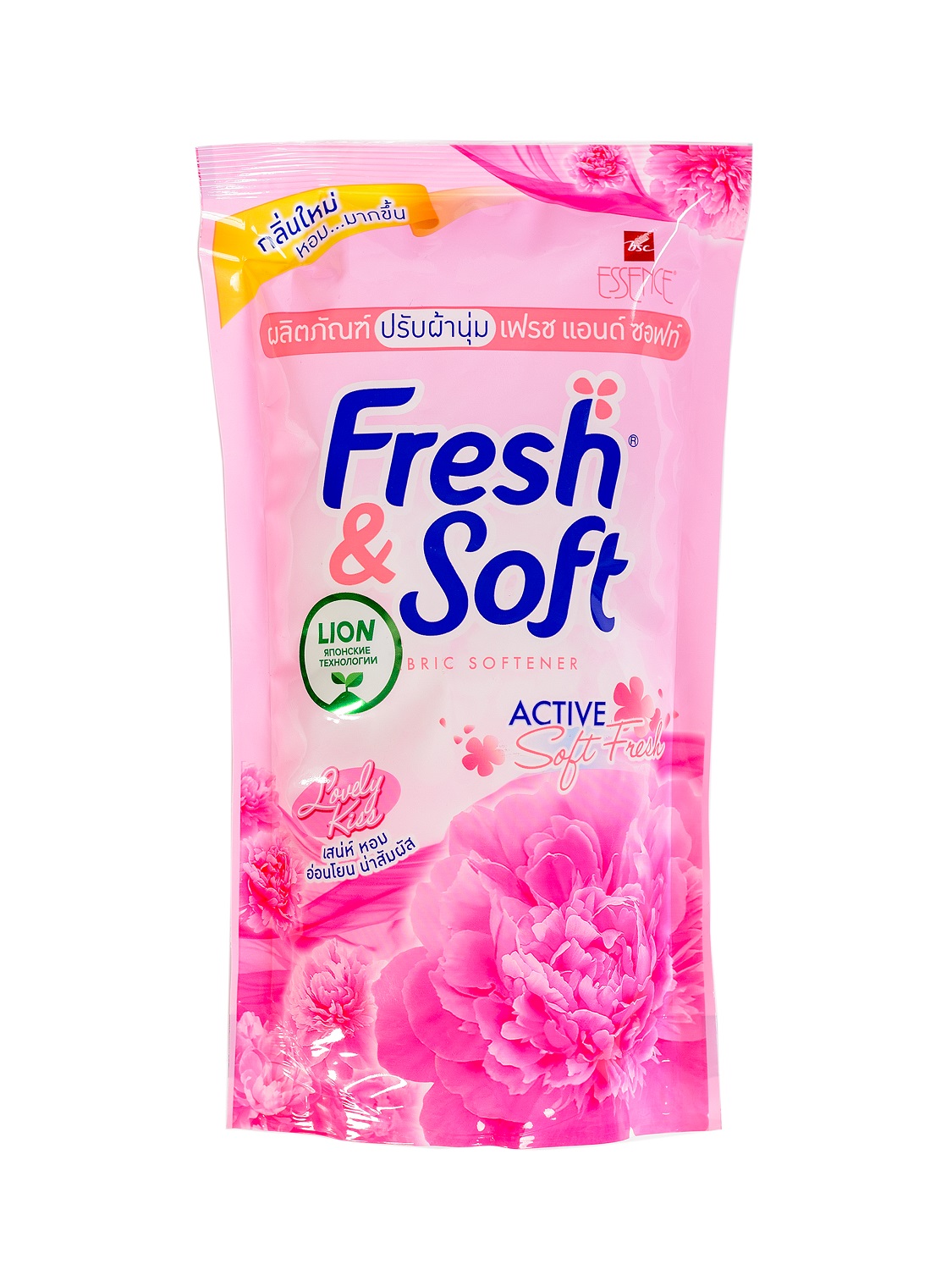 

Lion Thailand Кондиционер для белья парфюмированный "Сладкий поцелуй", 600 мл (Lion Thailand, Fresh & Soft), Fresh & Soft