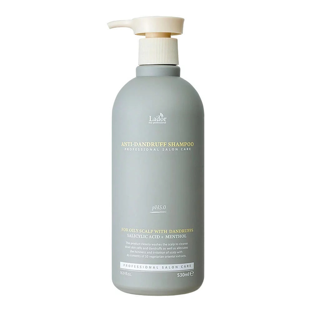 LaDor Шампунь против перхоти и зуда для жирной кожи головы Anti Dundruff Shampoo, 530 мл (LaDor, Специальные средства)
