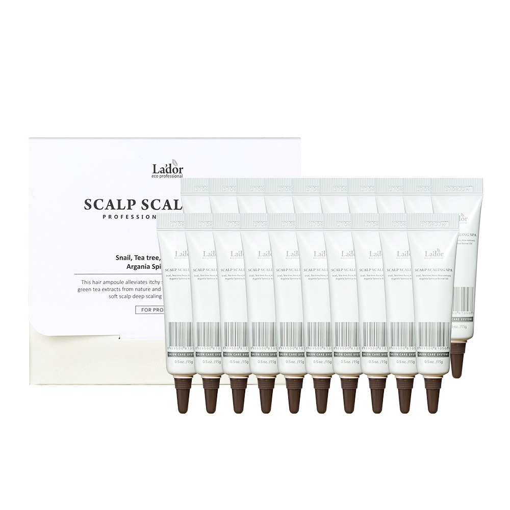 ЛаДор Сыворотка-пилинг для кожи головы Scalp Scaling Spa, 20 штук х 15 г (La'Dor, Scalp) фото 0
