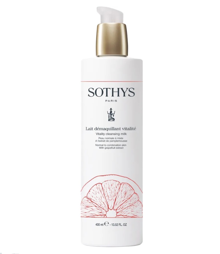 

Sothys Очищающее молочко с экстрактом грейпфрута для нормальной и комбинированной кожи, 400 мл (Sothys, Cleansers & Lotions), Cleansers & Lotions