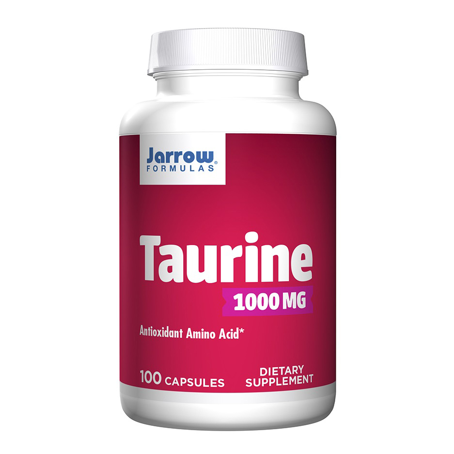 JARROW Аминокислота Таурин 1000 мг, 100 капсул (JARROW, ) аминокислота таурин 60 капсул