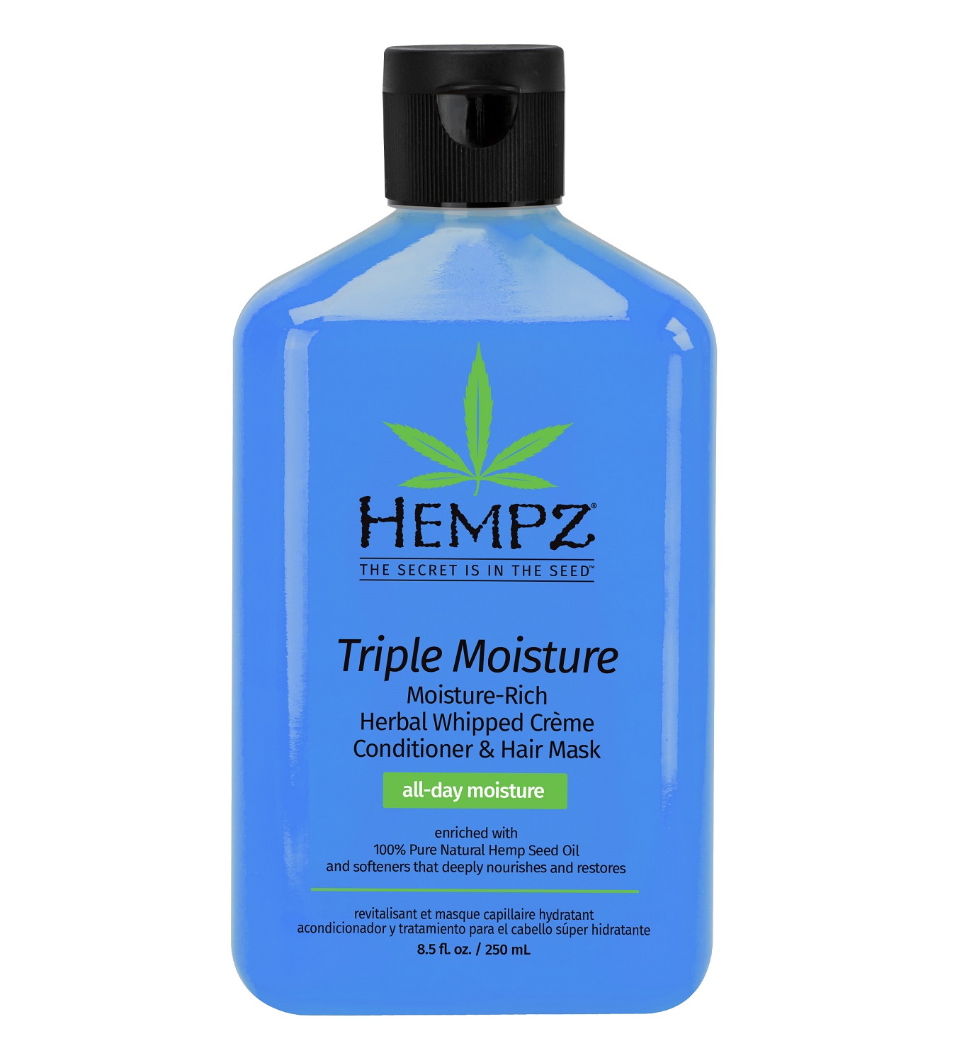 Hempz Растительный кондиционер Triple Moisture Replenishing Conditioner, 250 мл (Hempz, Тройное увлажнение)