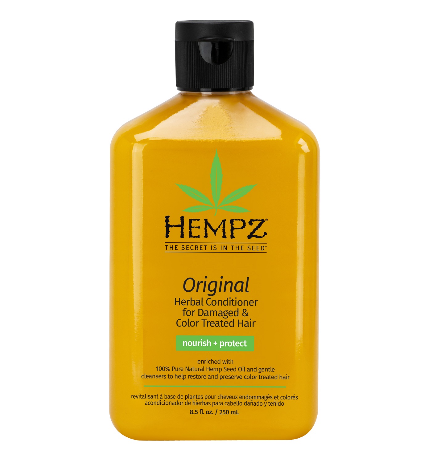 Hempz Растительный кондиционер для поврежденных окрашенных волос Original Herbal Conditioner For Damaged and Color Treated Hair, 250 мл (Hempz, Оригинальная коллекция)