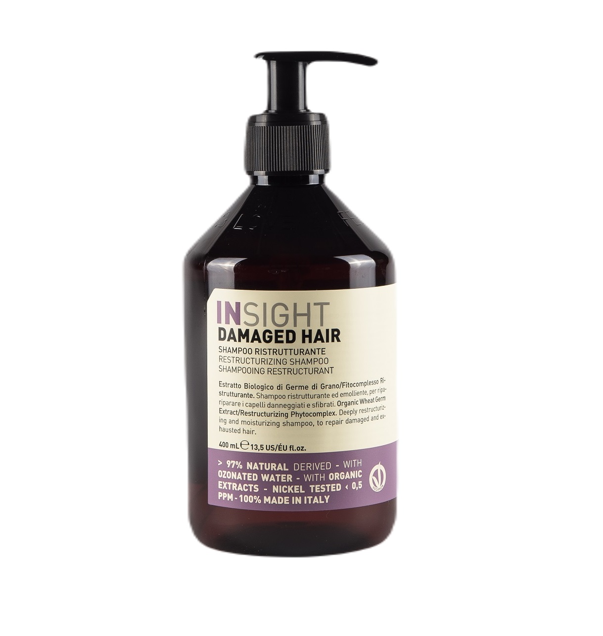 Купить INSIGHT PROFESSIONAL Шампунь для восстановления поврежденных волос Restructurizing Shampoo, 400 мл (INSIGHT PROFESSIONAL, Damaged Hair)