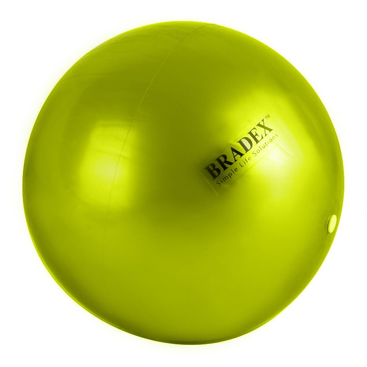 Купить Мяч для фитнеса, йоги и пилатеса "Фитбол", салатовый, диаметр 25 см Bradex : цена и отзывы - Спортивное оборудование - Центр Здоровья Кожи