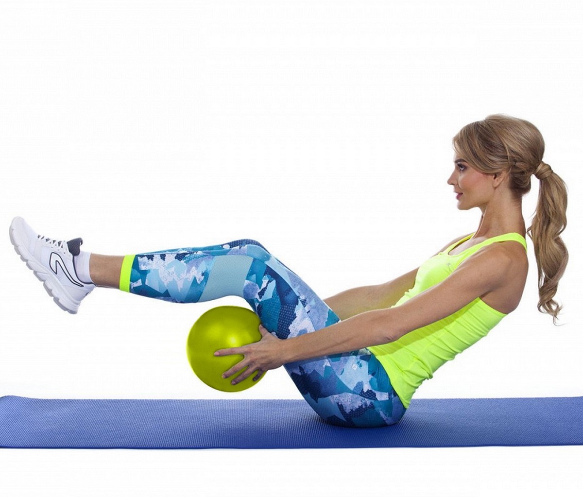  Мяч для фитнеса, йоги и пилатеса 