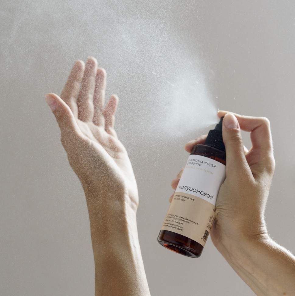 Увлажняющая сыворотка-спрей для всех типов волос 