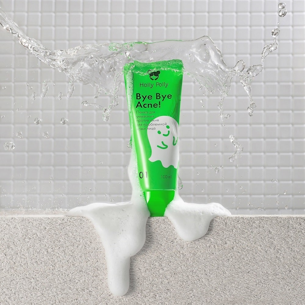 Холли Полли Пенка для умывания лица против акне и воспалений, 100 мл (Holly Polly, Bye Bye Acne!) Холли Полли Пенка для умывания лица против акне и воспалений, 100 мл (Holly Polly, Bye Bye Acne!) фото 8