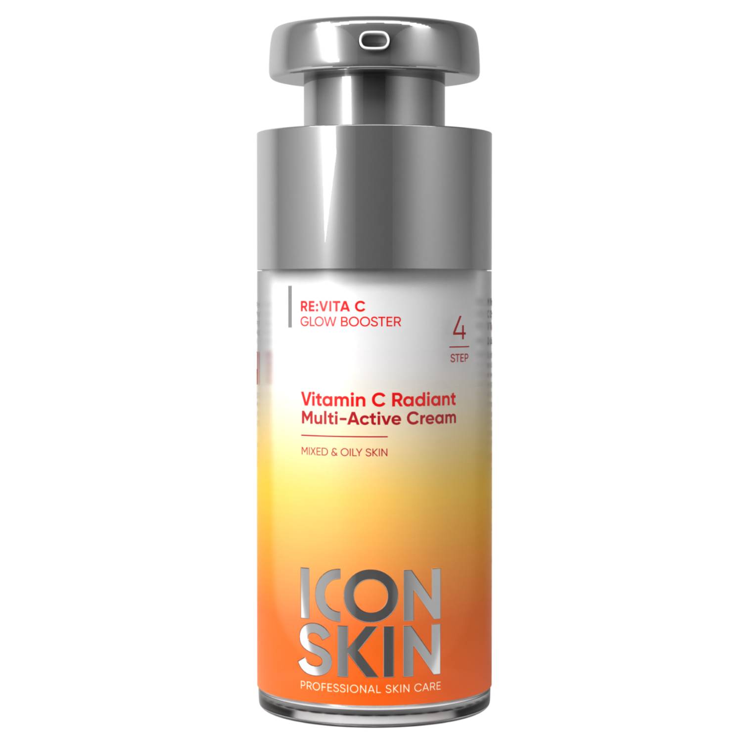 Icon Skin Мультиактивный крем для комбинированной и жирной кожи Vitamin C Radiant, 30 мл. фото