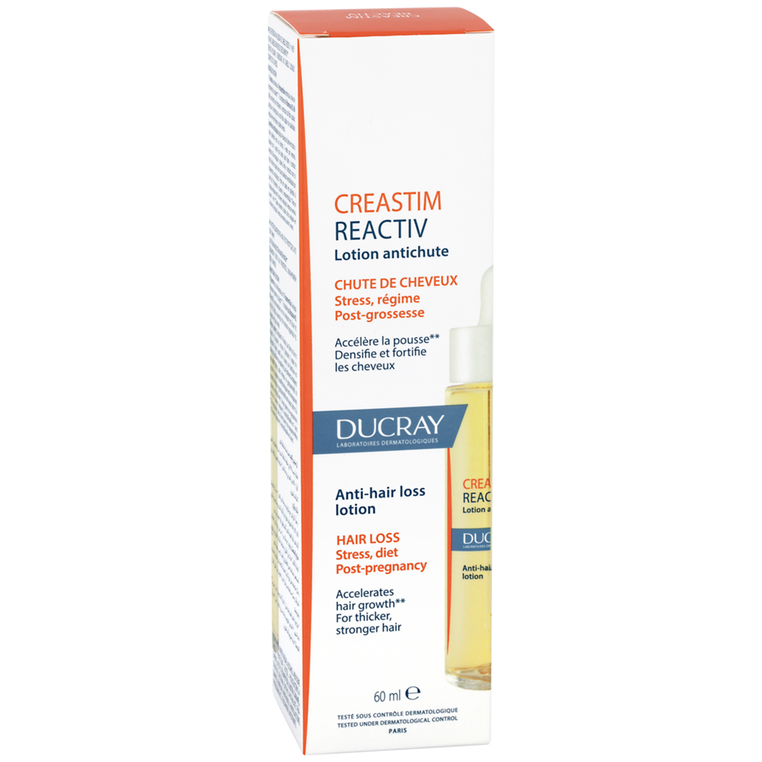 Дюкрэ Лосьон против  выпадения волос, 60 мл (Ducray, Creastim) фото 5