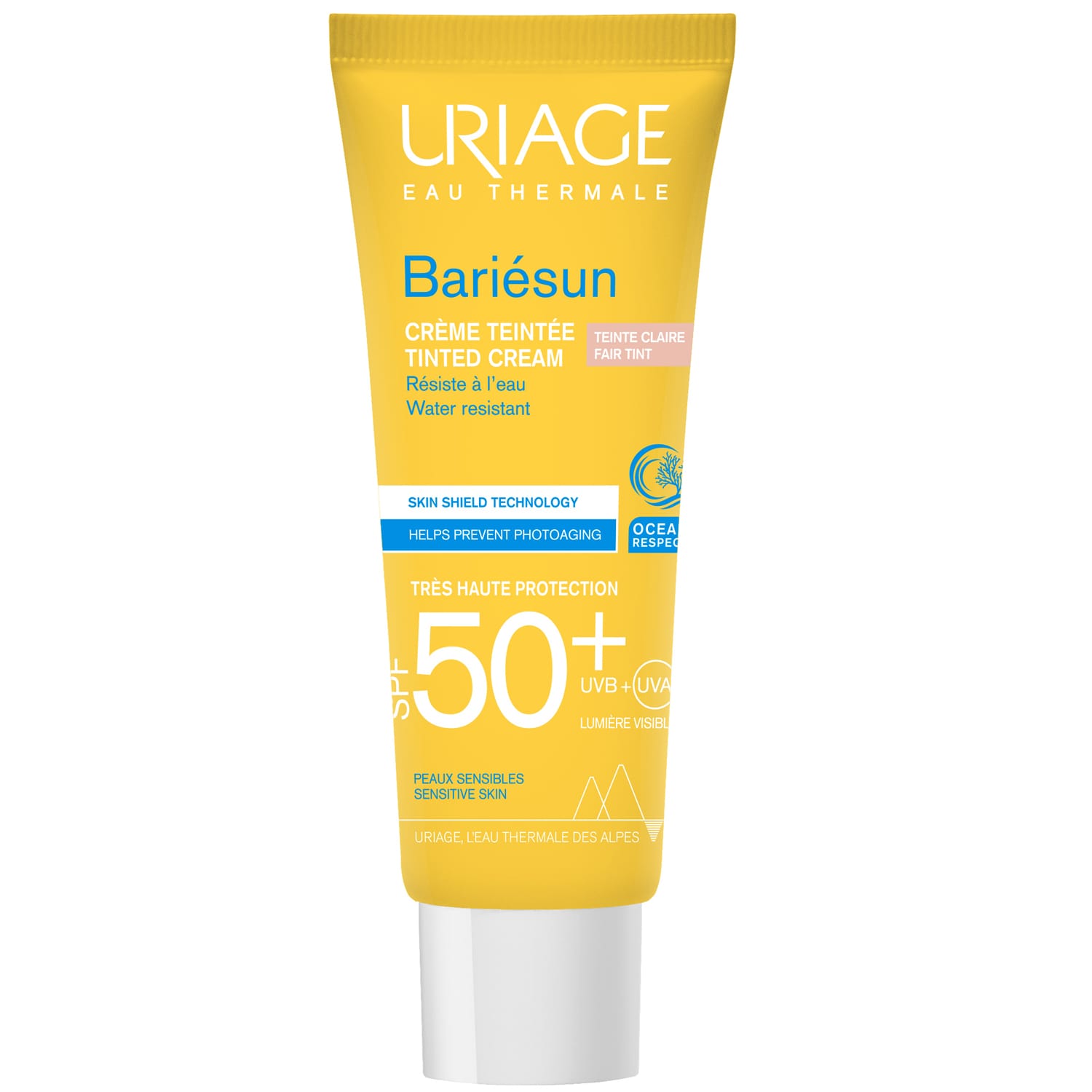 Урьяж Тональный крем SPF 50+ (светлый), 50 мл (Uriage, Bariesun) фото 0