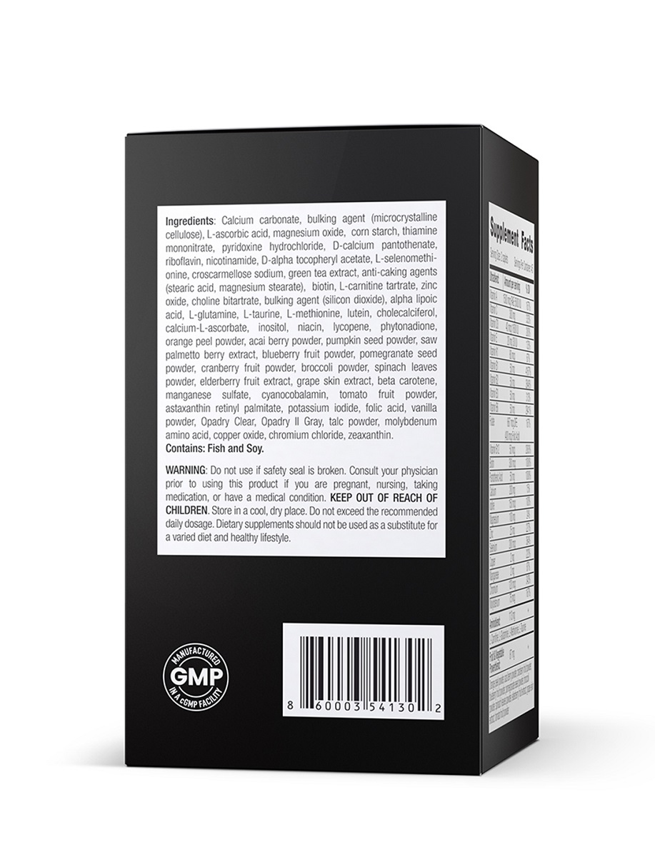  Мультивитаминный комплекс для мужчин Multivitamin Formula, 90 таблеток (VPLAB, Ultra Men's) фото 1