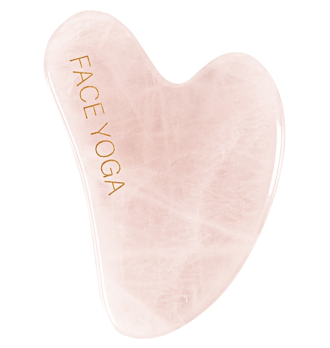 Фейс Йога Гуаша из розового кварца, 1 шт (Face Yoga, Массажеры) фото 0
