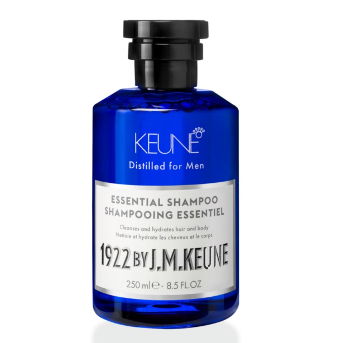 Keune Универсальный шампунь для волос и тела Essential Shampoo, 250 мл (Keune, 1922 by J.M. Keune) keune 1922 by j m keune кондиционер для волос и бороды essential универсальный 250 мл