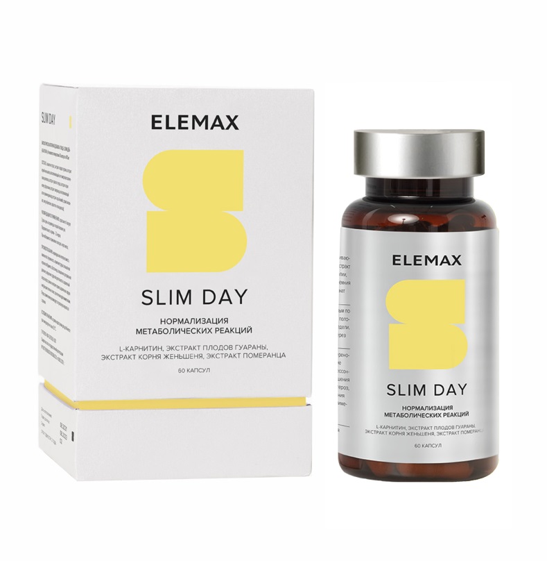 Элемакс Комплекс Slim Day, 60 капсул (Elemax, ) фото 0