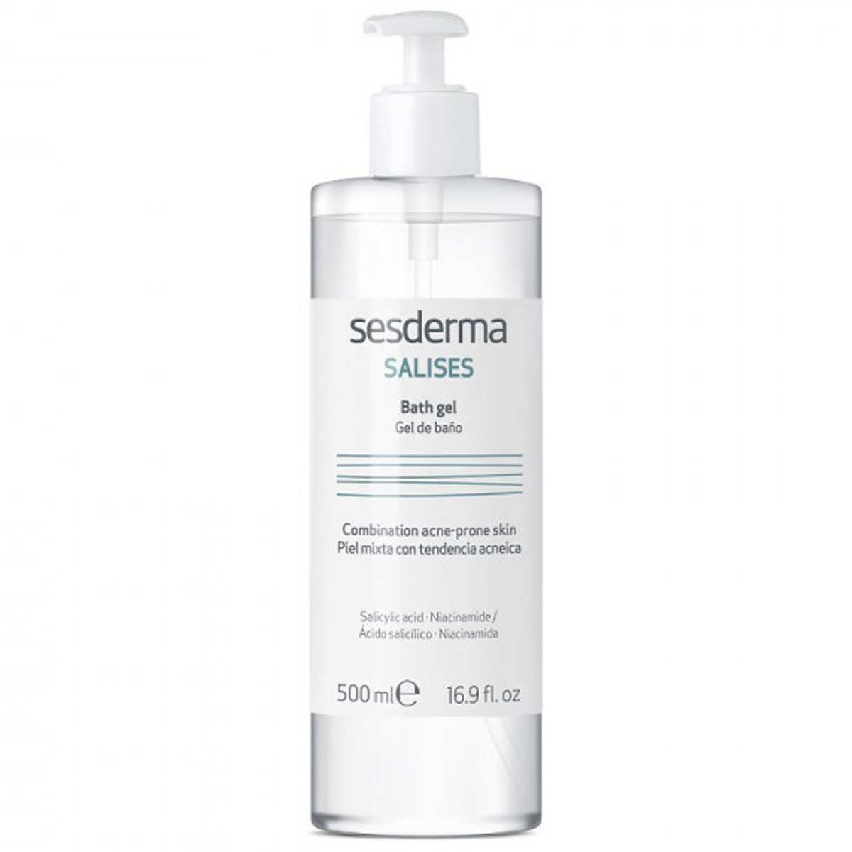 цена Sesderma Гель для душа для комбинированной и проблемной кожи, 500 мл (Sesderma, Salises)