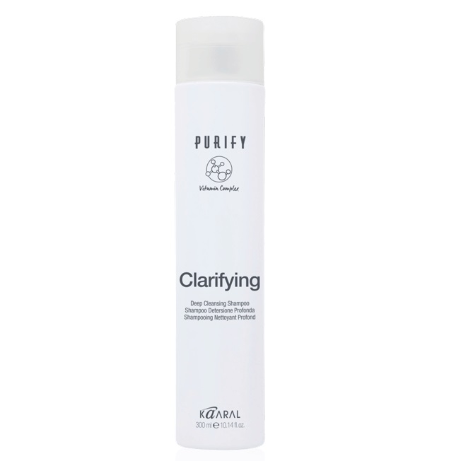 Kaaral Шампунь для глубокого очищения волос Clarifying Deep Cleansing Shampoo, 300 мл (Kaaral, Purify)