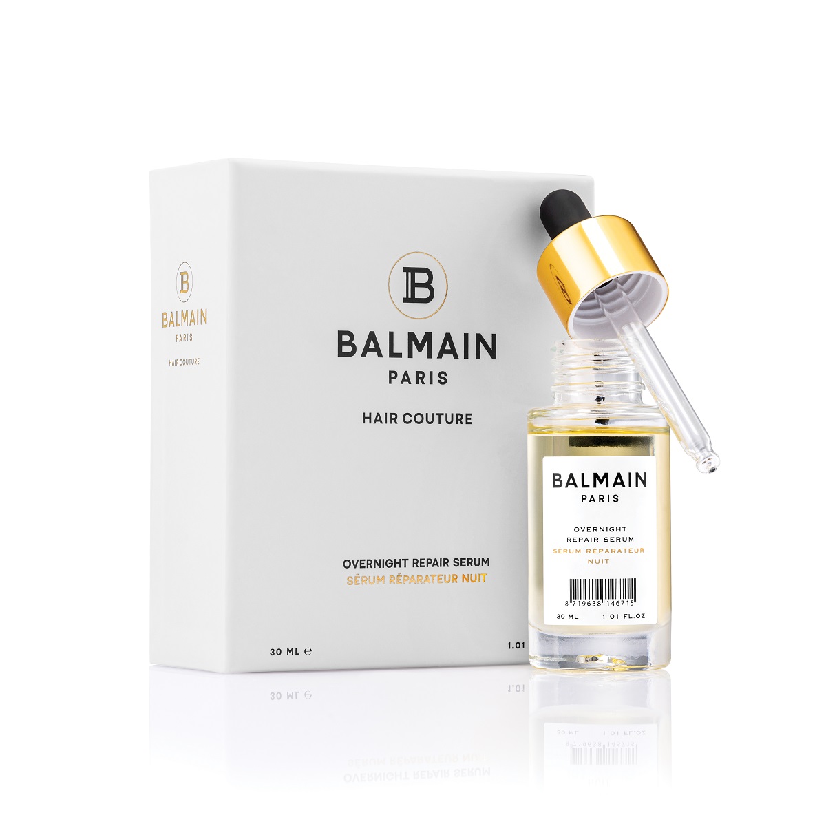 Балмейн Ночная восстанавливающая сыворотка для волос Overnight repair serum, 30 мл (Balmain, Уход) фото 0