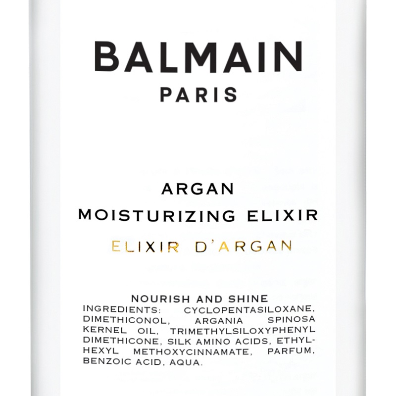 Балмейн Увлажняющий эликсир с аргановым маслом Argan moisturizing elixir, 100 мл (Balmain, Уход) фото 2