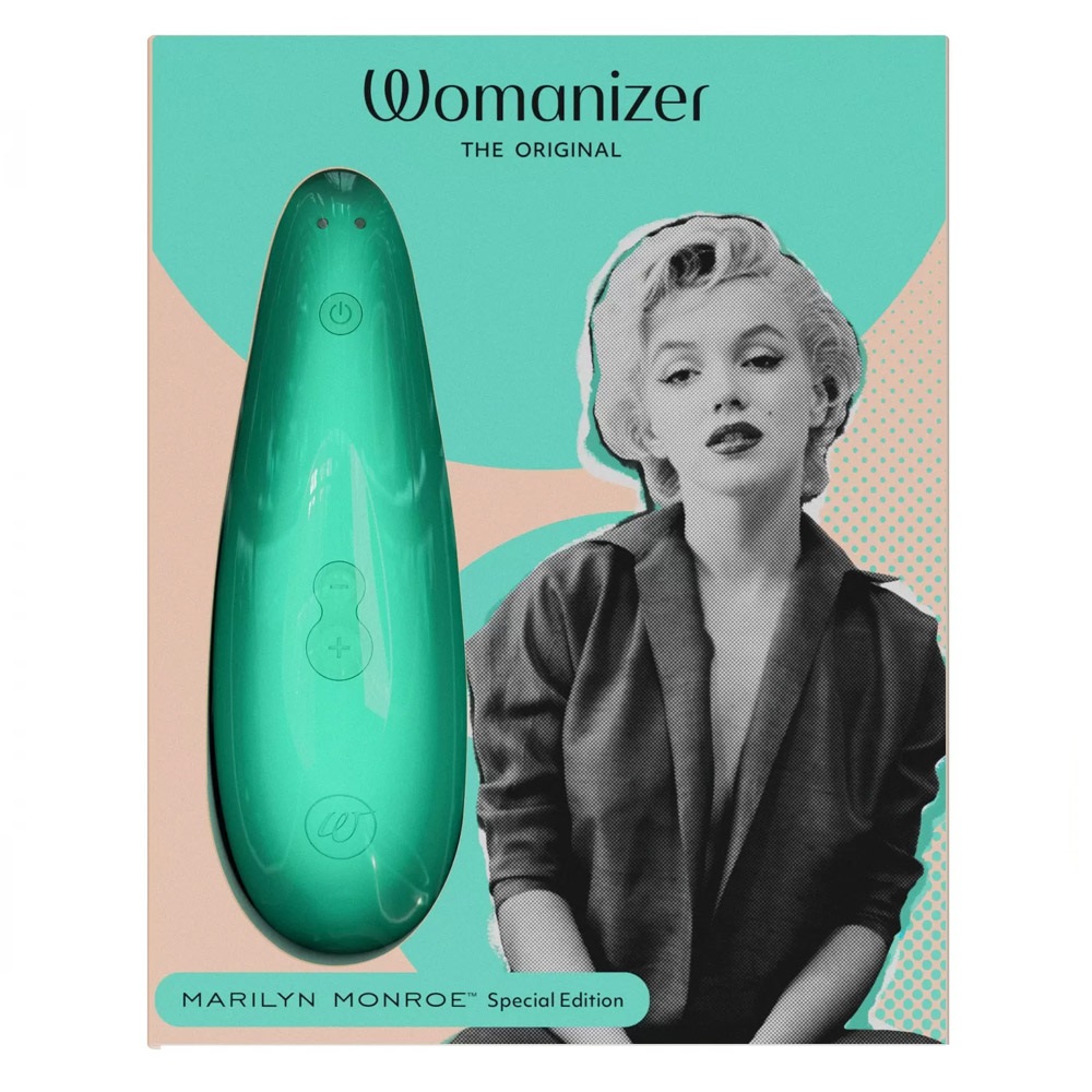 Вуманайзер Бесконтактный клиторальный стимулятор Marilyn Monroe, мятный (Womanizer, Marilyn Monroe) фото 0