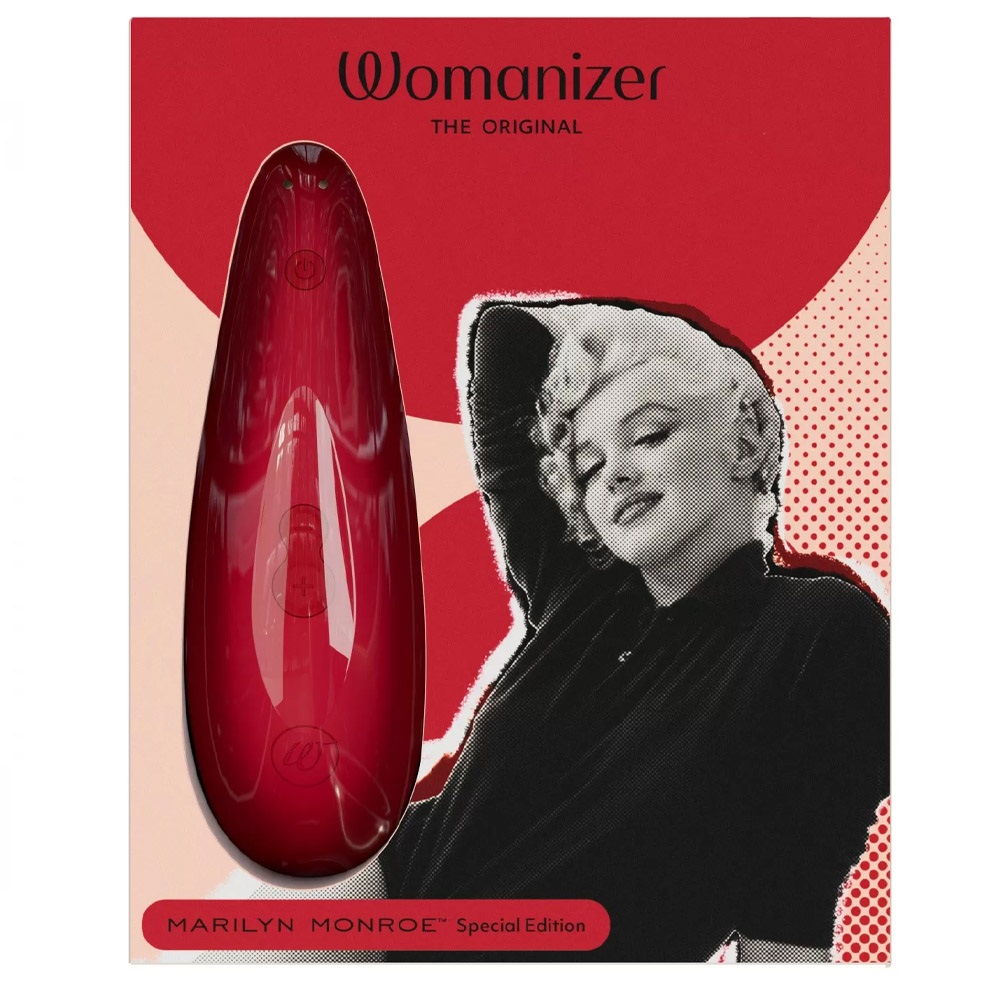 Вуманайзер Бесконтактный клиторальный стимулятор Marilyn Monroe, ярко-красный (Womanizer, Marilyn Monroe) фото 0