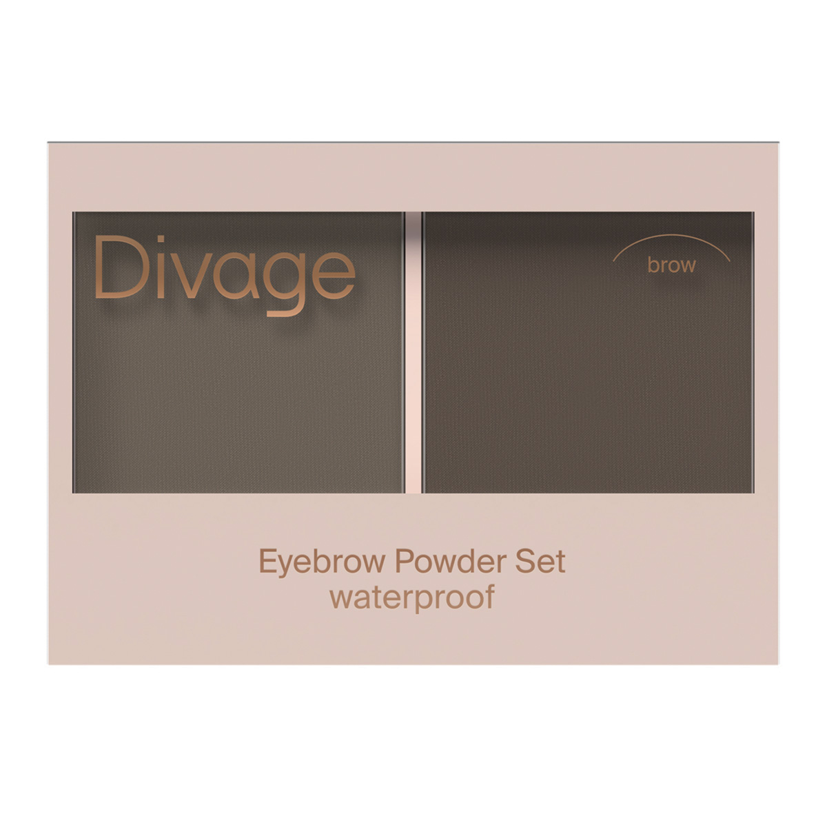 Divage Набор теней для бровей Waterproof Brow Powder Set, 4 гр (Divage, Брови)