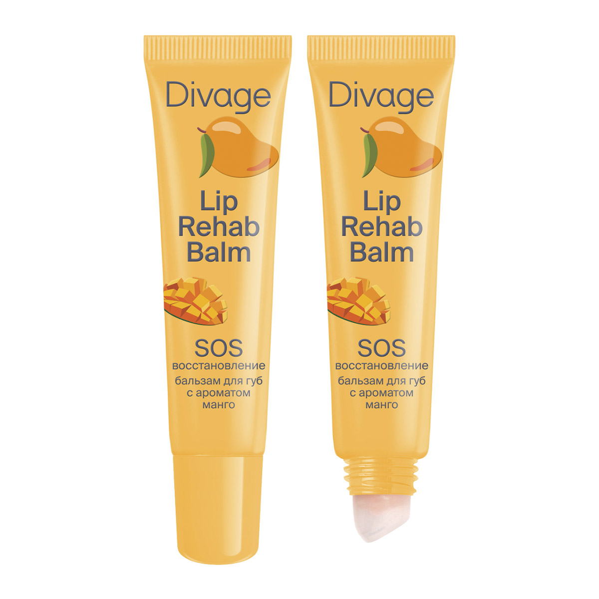 Divage Бальзам SOS-восстановление для губ Lip Rehab Balm, 12 мл (Divage, Губы)