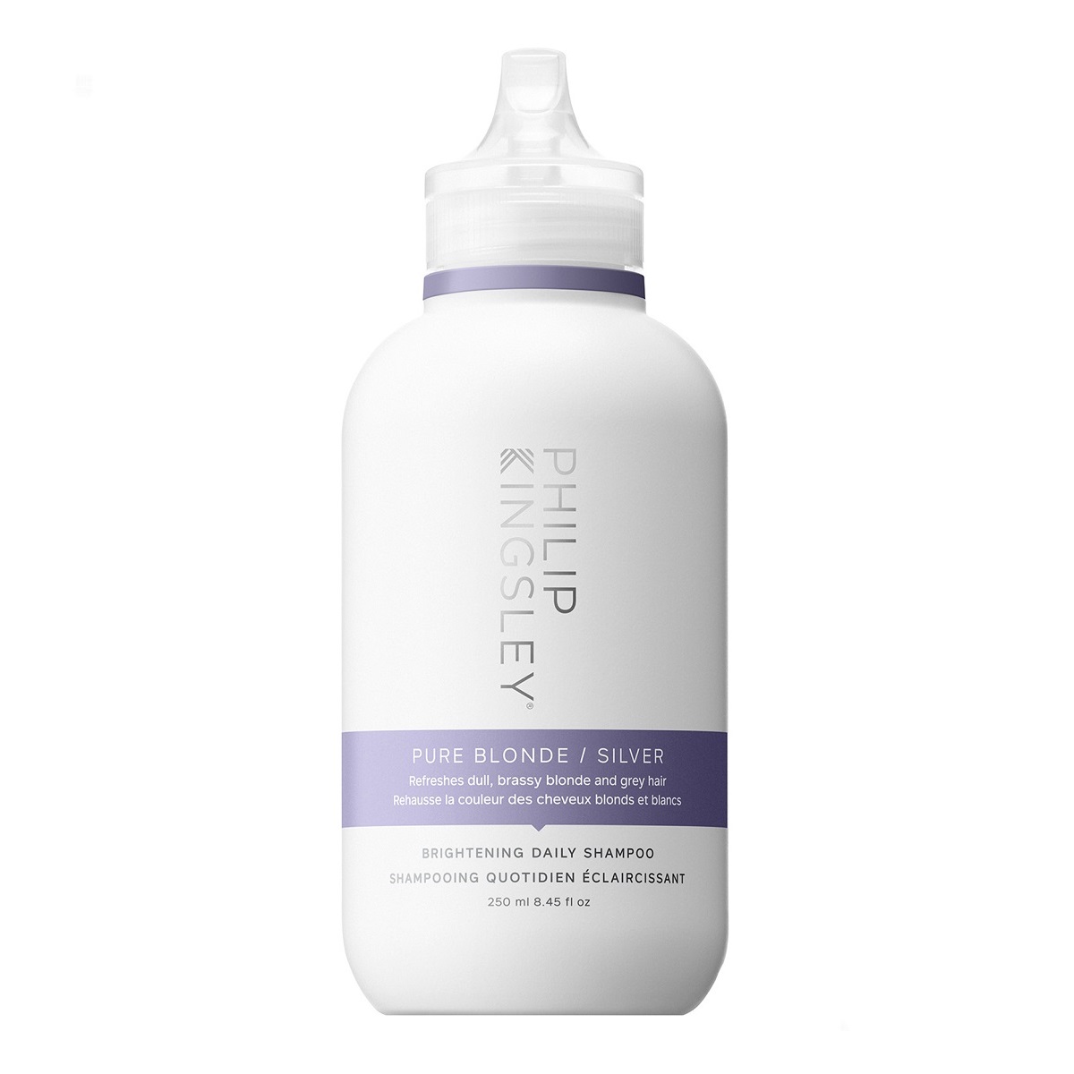 Philip Kingsley Шампунь для светлых волос холодных оттенков Silver Brightening Daily Shampoo, 250 мл (Philip Kingsley, Pure Blonde) philip kingsley кондиционер pure blonde silver для светлых волос холодных оттенков 1000 мл