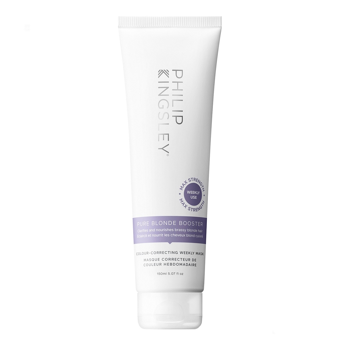 Филип Кингслей Маска для светлых волос, корректирующая оттенок Booster Colour-Correcting Weekly Mask, 150 мл (Philip Kingsley, Pure Blonde) фото 0