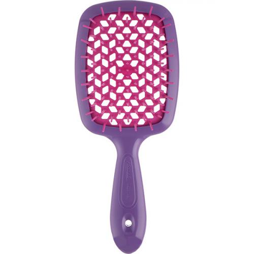 Джанеке Щетка Superbrush с закругленными зубчиками фиолетово-малиновая, 20,3 х 8,5 х 3,1 см (Janeke, Щетки) фото 0