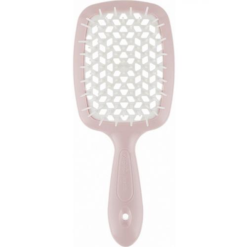 Janeke Щетка Superbrush с закругленными зубчиками, пудра, 20,3 х 8,5 х 3,1 см (Janeke, Щетки)