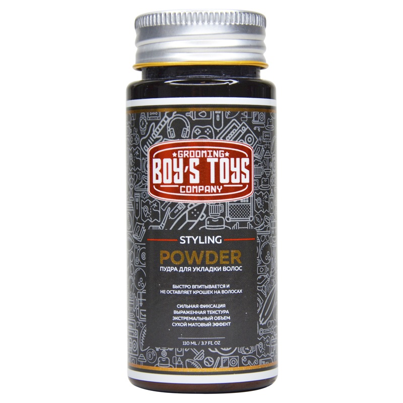  Пудра для укладки волос Styling Powder, 110 мл (Boys Toys, Стайлинг) фото 0