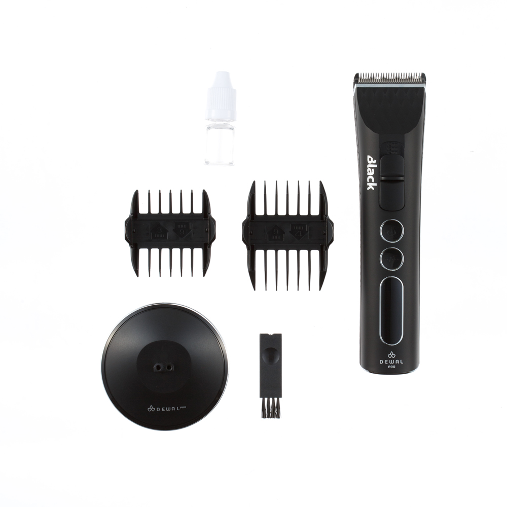 Деваль Про Машинка для стрижки Dewal Black, 2 насадки (Dewal Pro, Машинки) фото 8
