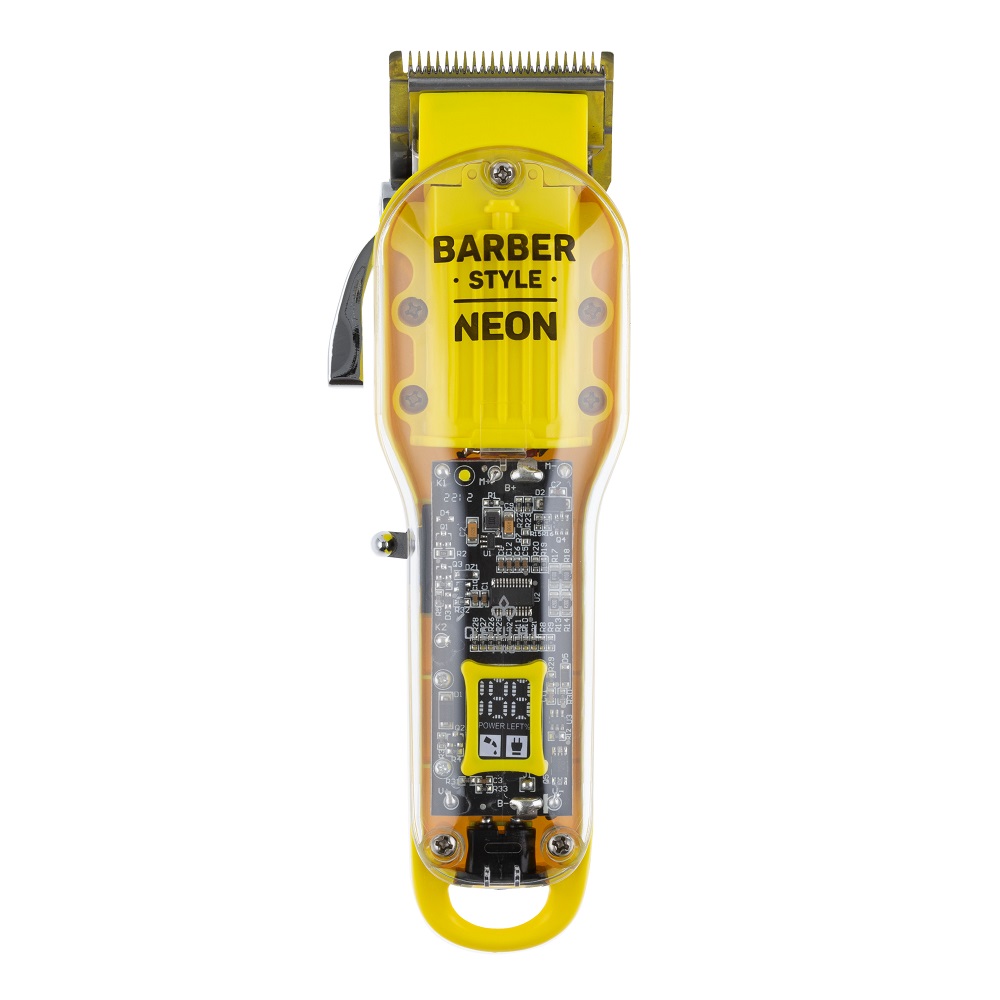 Деваль Про Машинка для стрижки Barber Style Neon Yellow, 6 насадок (Dewal Pro, Машинки) фото 0