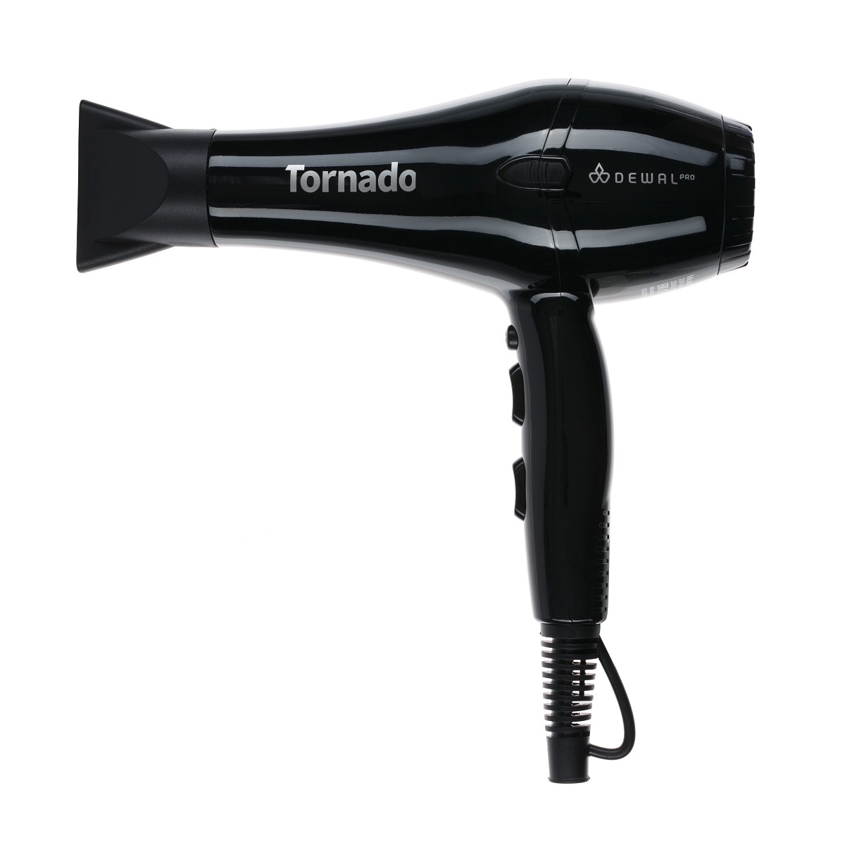 Деваль Про Фен Pro Tornado Black c ионизацией, 2 насадки (Dewal Pro, Фены) фото 0