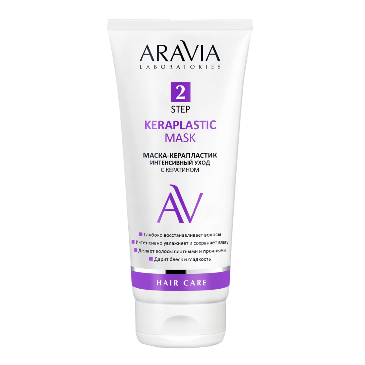 Aravia Laboratories Маска-керапластик интенсивный уход с кератином Keraplastic Mask, 200 мл (Aravia Laboratories, Уход за волосами) цена и фото