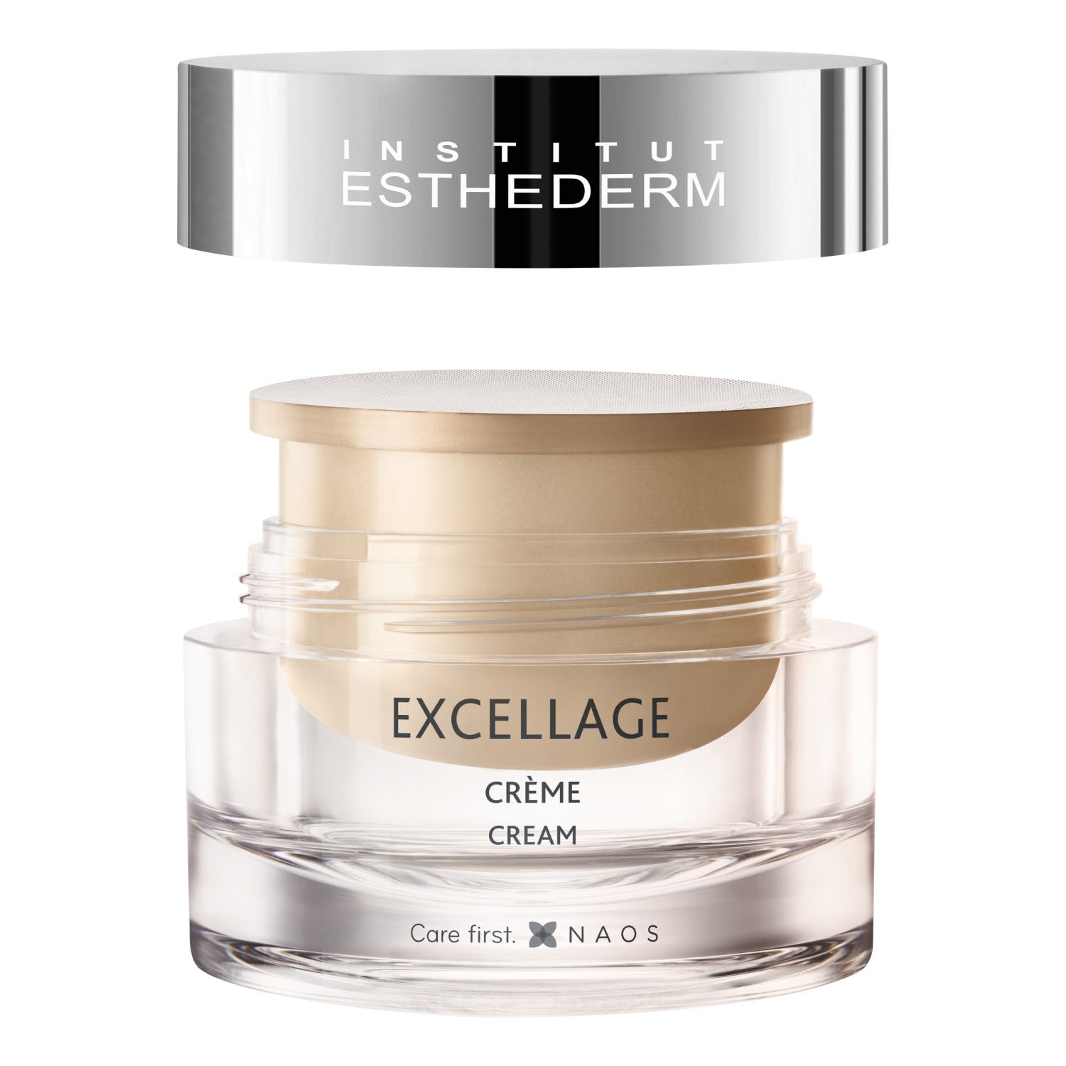 Institut Esthederm Крем для лица, шеи и декольте, сменный блок, 50 мл (Institut Esthederm, Excellage) сыворотка для лица шеи и декольте institut esthederm excellage serum 30 мл