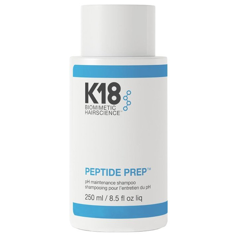 k 18 бессульфатный детокс шампунь peptide prep 250 мл k 18 K-18 Бессульфатный шампунь для поддержания pH-баланса Peptide Prep, 250 мл (K-18, )
