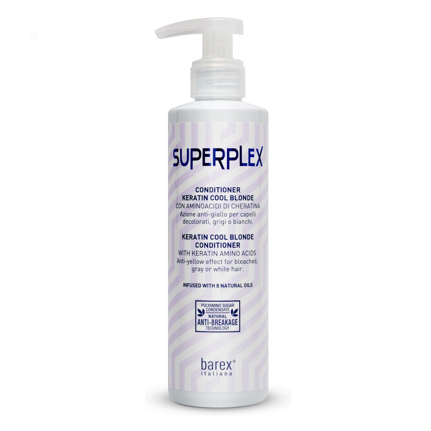 Barex Кондиционер для придания холодного оттенка Keratin Cool Blonde Conditioner, 200 мл (Barex, Superplex)