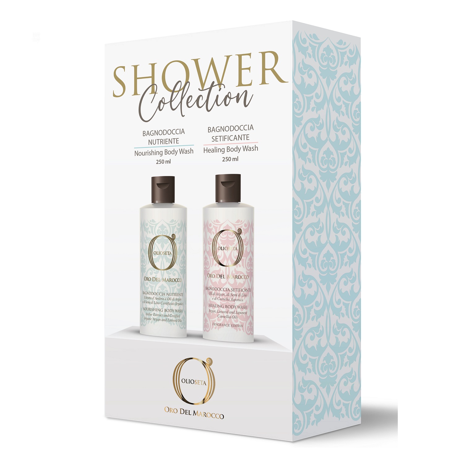 

Barex Подарочный набор для душа и ванны Shower Collection, 2 х 250 мл (Barex, Olioseta Oro del Marocco), Olioseta Oro del Marocco