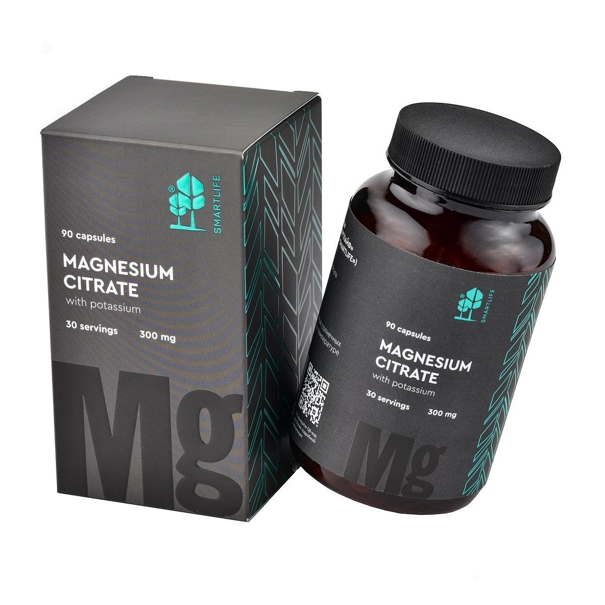 СмартЛайф Цитрат магния, 90 капсул (SmartLife, ) фото 2