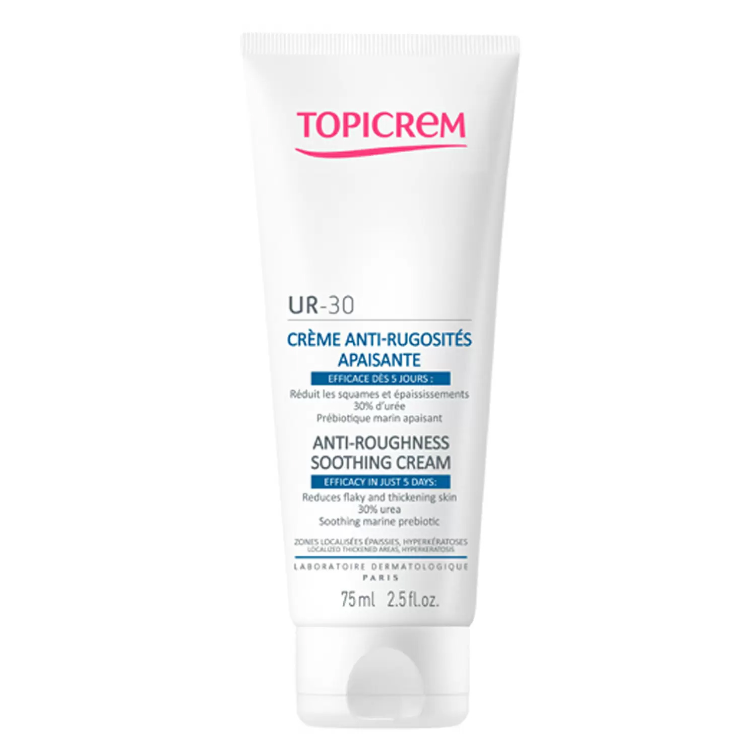 

Topicrem UR-30 Крем для огрубевшей кожи успокаивающий, 75 мл (Topicrem, UR), UR