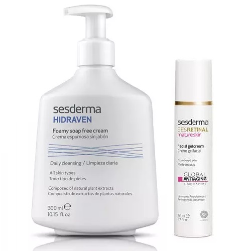 Sesderma Набор Очищение и сияние, 2 средства (Sesderma, Hidraven) подарочный набор для сияние кожи от sesderma